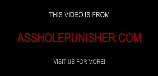  Blonde Lesbian Tied and Anal Punished While Crying - by ASSHOLE PUNISHER